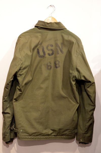 US.ARMY A-2 DECK JKT バックステンシル "ワッペン”｜VINTAGE / ヴィンテージ-OUTER / アウター｜used
