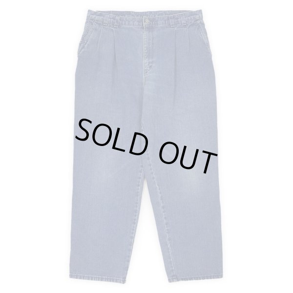画像1: Early 90's DOCKERS 2タック デニムトラウザー "実寸W34 L28 / MADE IN USA" (1)
