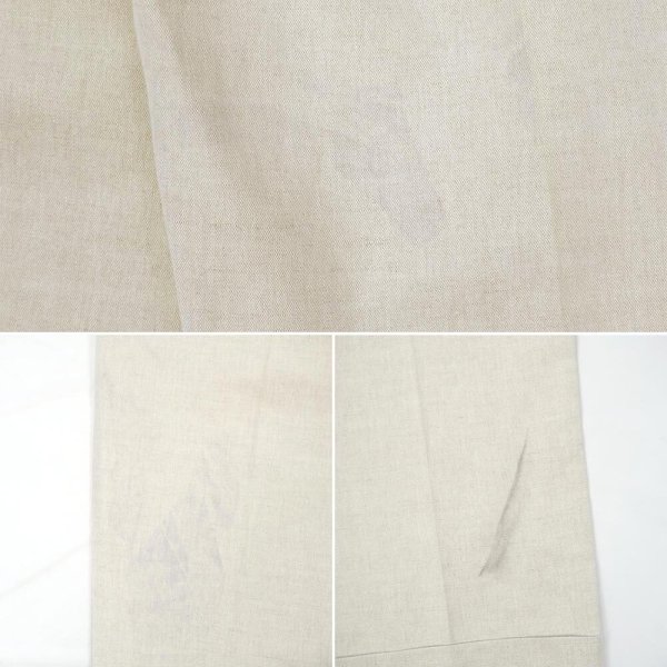 画像4: Late 90's DOCKERS 2タック コットンリネントラウザー "W36 L30" (4)