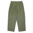 画像1: 90's Banana Republic 2タック トラウザー "W34 L32 / Linen×Rayon" (1)
