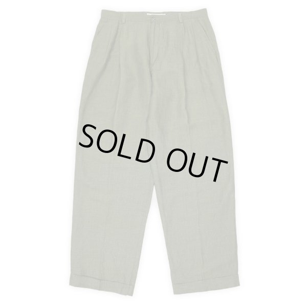 画像1: 90's Banana Republic 2タック トラウザー "W34 L32 / Linen×Rayon" (1)