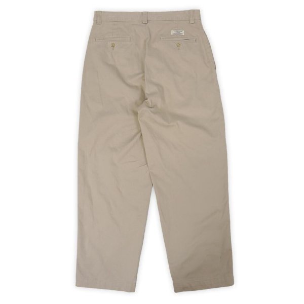 画像2: 90's Polo Ralph Lauren ノータック チノトラウザー "PHILIP PANT / W32 L30" (2)