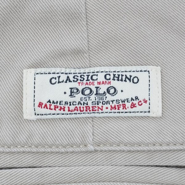 画像3: 90's Polo Ralph Lauren ノータック チノトラウザー "PHILIP PANT / W32 L30" (3)