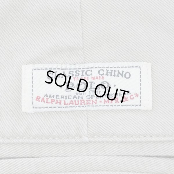 画像3: 90's Polo Ralph Lauren ノータック チノトラウザー "PHILIP PANT / W32 L30" (3)