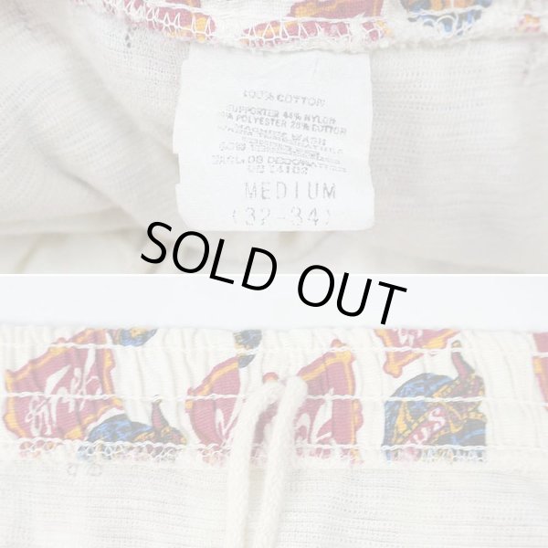 画像3: 70's SCHLITZ 総柄 コットンショーツ (3)