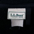 画像2: 90's L.L.Bean スナップT型 フリースジャケット "BLACK" (2)