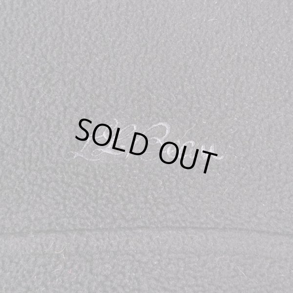 画像3: 90's L.L.Bean スナップT型 フリースジャケット "BLACK" (3)