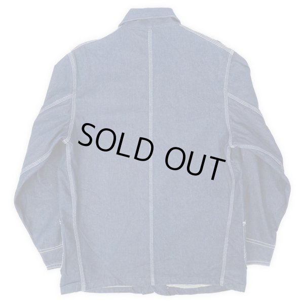 画像2: 90's unknown デニムカバーオール (2)