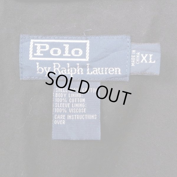 画像3: 00's Polo Ralph Lauren ドリズラージャケット “ALL BLACK” (3)