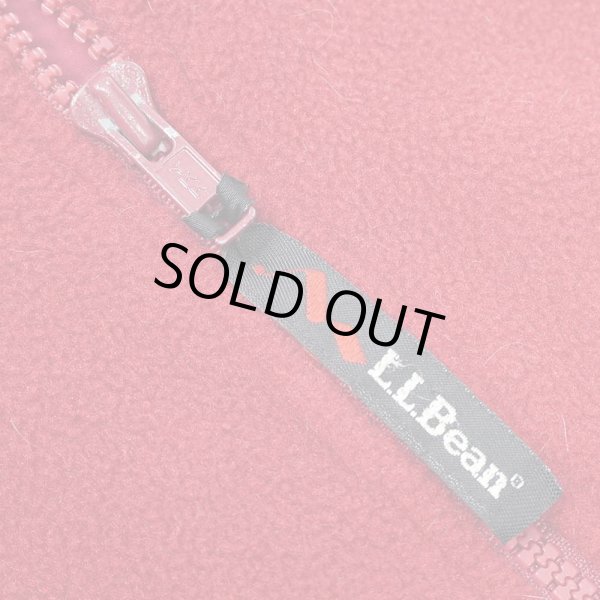 画像4: 90-00's L.L.Bean OUTDOORS フリースジャケット "MADE IN USA" (4)