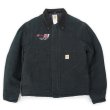 画像1: 00's Carhartt トラディショナルジャケット "BLACK / 企業ロゴ刺繍" (1)