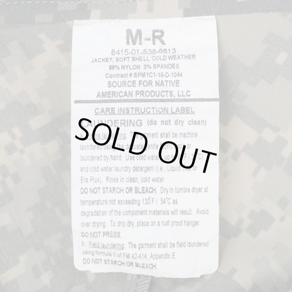 画像2: 00's US.ARMY ECWCS GEN3 Level5 ACU ソフトシェルジャケット "MEDIUM-REGULER" (2)