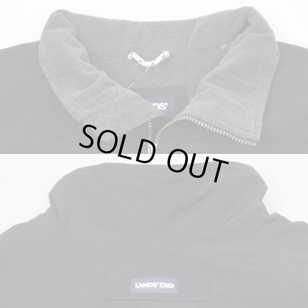 画像3: 00's LANDS' END フリースライナー ナイロンジャケット "BLACK" (3)