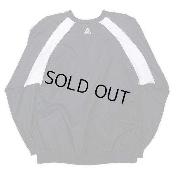 画像2: 90-00's adidas Vネック ナイロンプルオーバー (2)