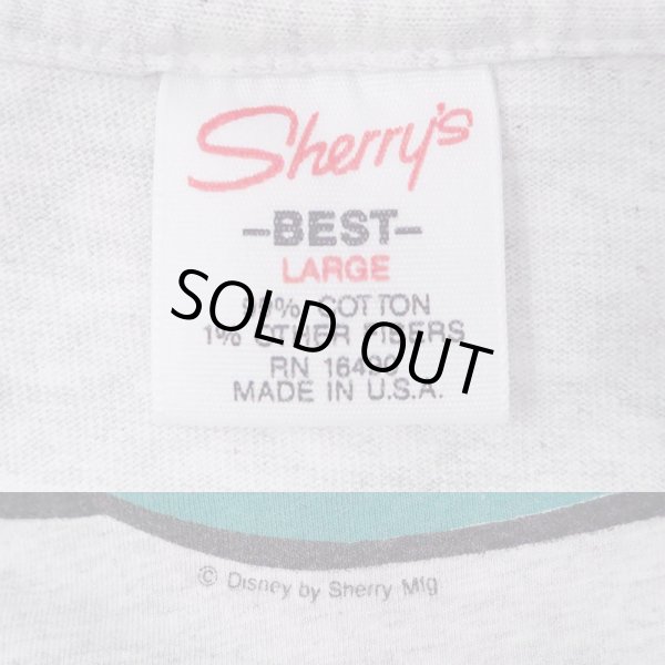 画像3: 90's MICKEY MOUSE 両面 キャラクタープリント Tシャツ "MADE IN USA" (3)