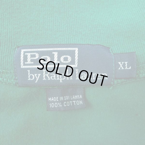 画像3: 90's Polo Ralph Lauren タートルネック カットソー "GREEN" (3)