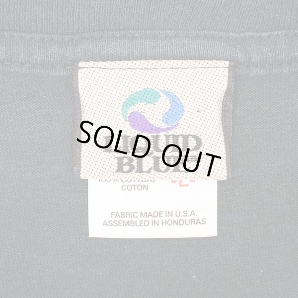 画像2: 00's LIQUID BLUE オーバープリントTシャツ "SHUT UP AND RIDE" (2)