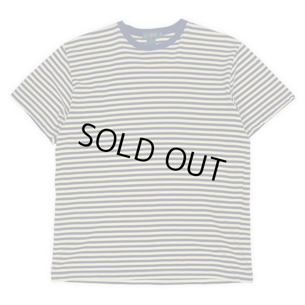 画像1: 90's J.CREW マルチボーダーTシャツ (1)