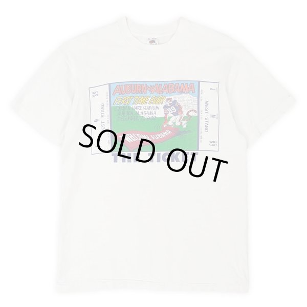画像1: Late 80's AUBURN TIGERS 両面プリントTシャツ "MADE IN USA" (1)