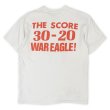 画像2: Late 80's AUBURN TIGERS 両面プリントTシャツ "MADE IN USA" (2)