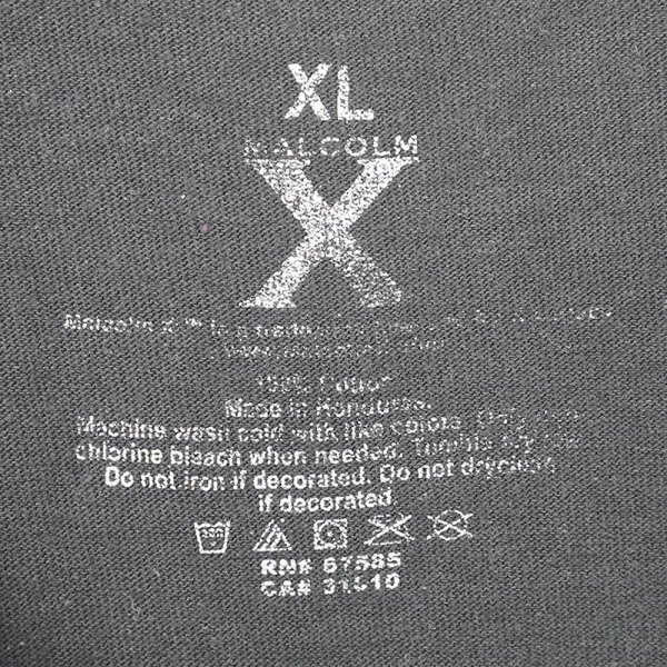 00's Malcolm X プリントTシャツmtp01480802106100｜What's New