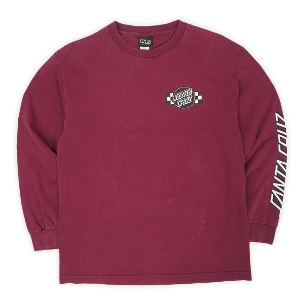 画像1: Early 00's SANTA CRUZ L/S プリントTシャツ "NHSタグ" (1)