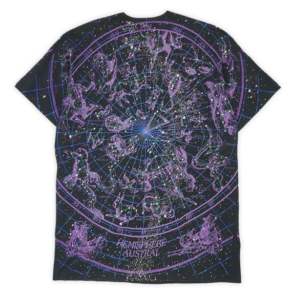 画像2: 90's LIQUID BLUE オールオーバープリントTシャツ "HEMISPHERE BOREAL / MADE IN USA" (2)