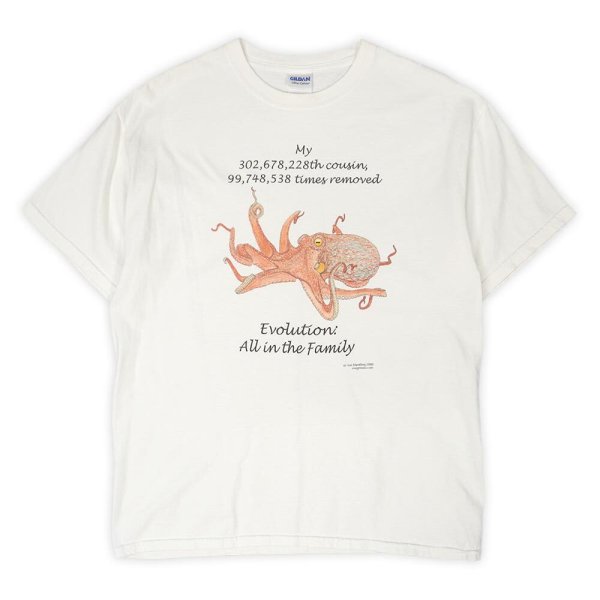 画像1: 00's Leonard Eisenberg 両面プリントTシャツ (1)
