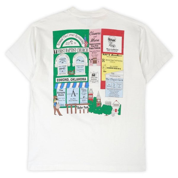 画像2: 90's EDMOND OKLAHOMA 両面プリントTシャツ (2)
