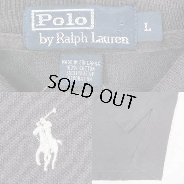画像2: 90's Polo Ralph Lauren ポロシャツ “CHARCOAL” (2)