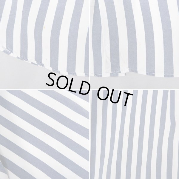 画像4: 90's OLD GAP S/S ストライプ柄 ボタンダウンシャツ (4)