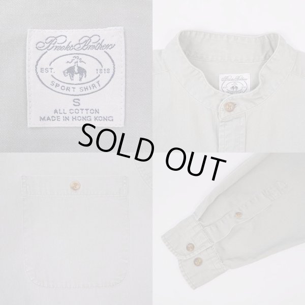 画像3: 00's Brooks Brothers バンドカラーシャツ (3)