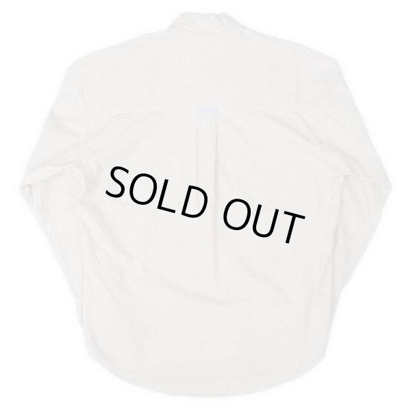 画像2: 90's CHAPS Ralph Lauren ハーフジップ ワークシャツ (2)