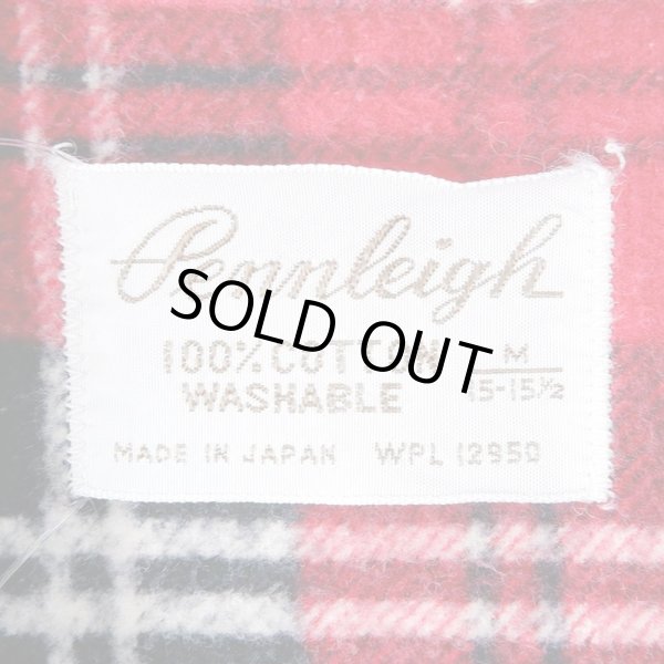 画像3: 70's Pennleigh オープンカラー プリントネルシャツ (3)