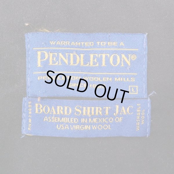 画像3: 00's Pendleton オープンカラー ウールシャツ (3)