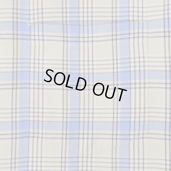 画像4: 90's Eddie Bauer レギュラーカラーシャツ “Light Green Plaid” (4)