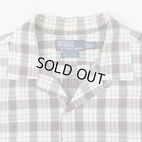 画像3: 90's Polo Ralph Lauren S/S オープンカラーシャツ "CALDWELL" (3)