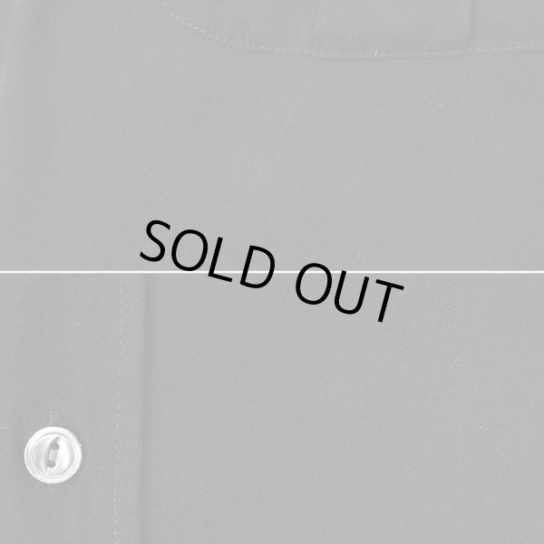 画像5: 00's Polo Ralph Lauren レーヨンワークシャツ “BLACK” (5)