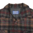 画像3: 60's Pendleton オープンカラー ウールシャツ “BROWN Plaid” (3)