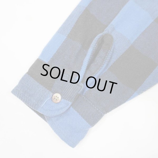 画像5: 80's FIVE BROTHER ブロックチェック柄 ヘビーネルシャツ "MADE IN USA" (5)