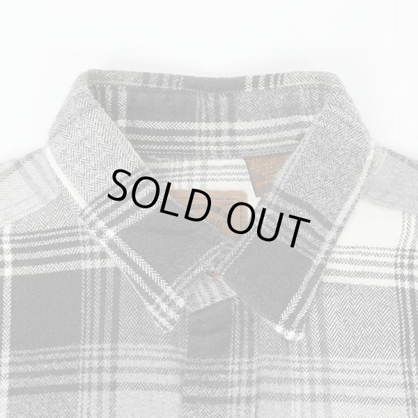 画像3: Late 90's ST JOHN'S BAY ヘビーネルシャツ “Black Plaid” (3)