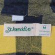 画像2: 90's ST JOHN'S BAY ブロックチェック柄 ヘビーネルシャツ "MADE IN USA / YELLOW × BLACK" (2)