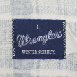 画像2: 80's Wrangler S/S プリントネル ボタンダウンシャツ (2)