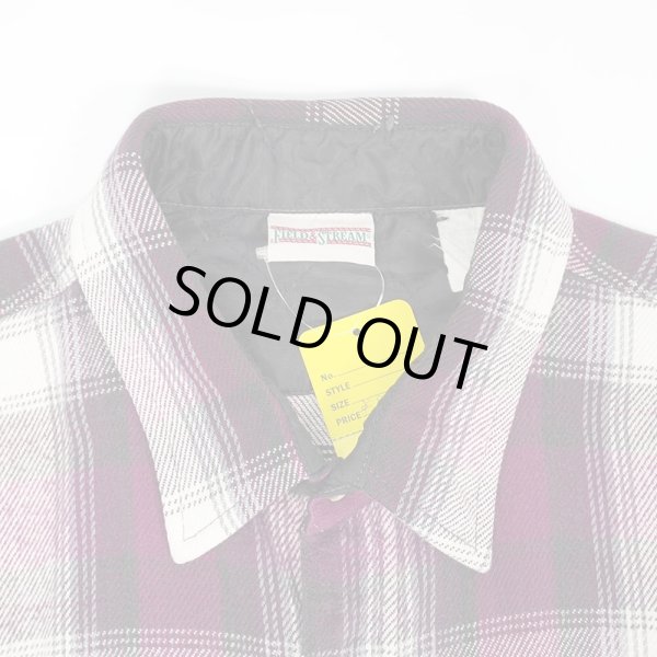 画像3: 90's Field & Stream ヘビーネルシャツ "Burgundy Plaid" (3)