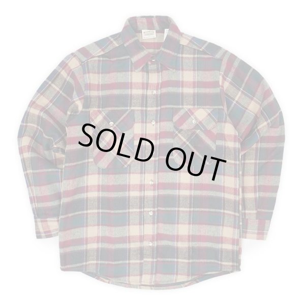 画像1: 90's FIVE BROTHER ヘビーネルシャツ "MADE IN USA / DEADSTOCK" (1)