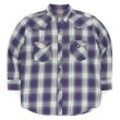 画像1: 90's BIG MAC フランネル ウエスタンシャツ "OMBRE PLAID" (1)