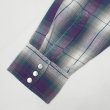 画像4: 90's BIG MAC フランネル ウエスタンシャツ "OMBRE PLAID" (4)