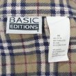 画像2: 90's BASIC EDITIONS チェック柄 プリントネルシャツ “DEADSTOCK” (2)