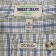 画像2: 90's GUESS JEANS シアサッカーシャツ (2)