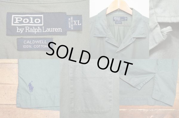 画像3: 90's POLO Ralph Lauren S/S オープンカラーシャツ “CALDWELL” (3)